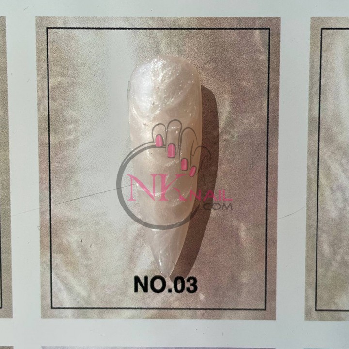 Гель Bee Nais Ocean Pearl Builder Gel 15мл №03
